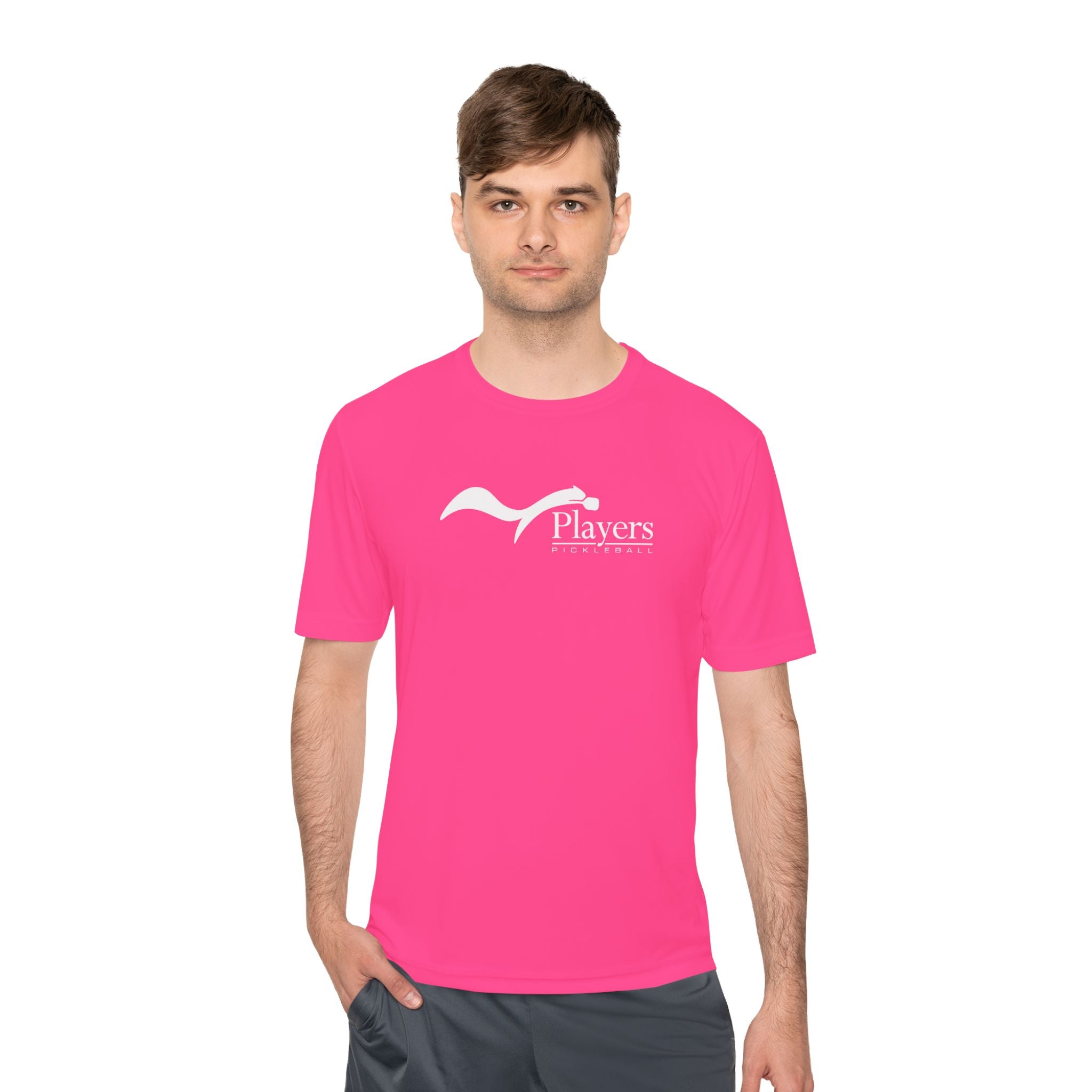Unisex Moisture Wicking Players Pickleball Tee