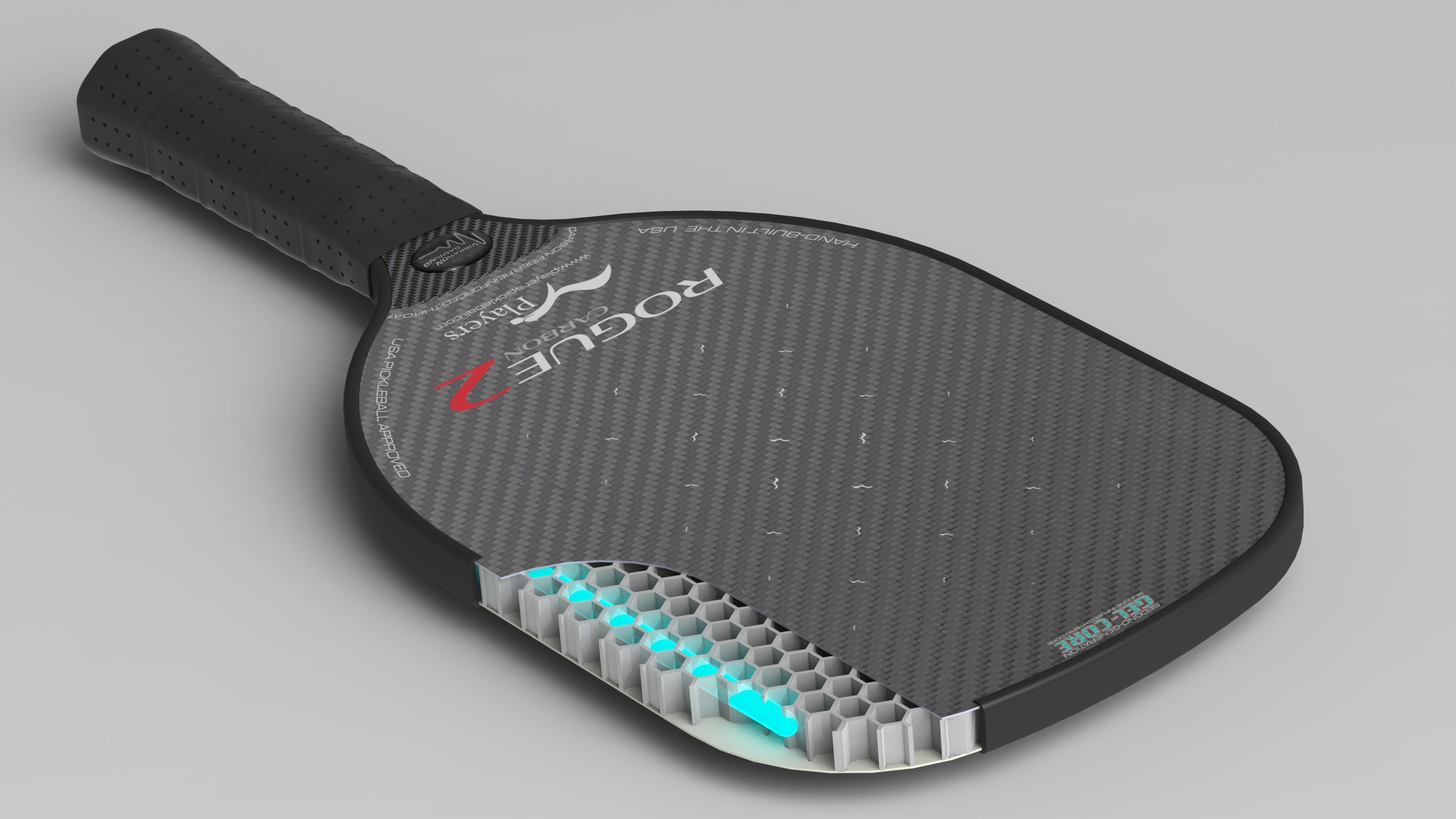 Rogue2Q Carbon Ultra Gel-Core (Quad Shape)
