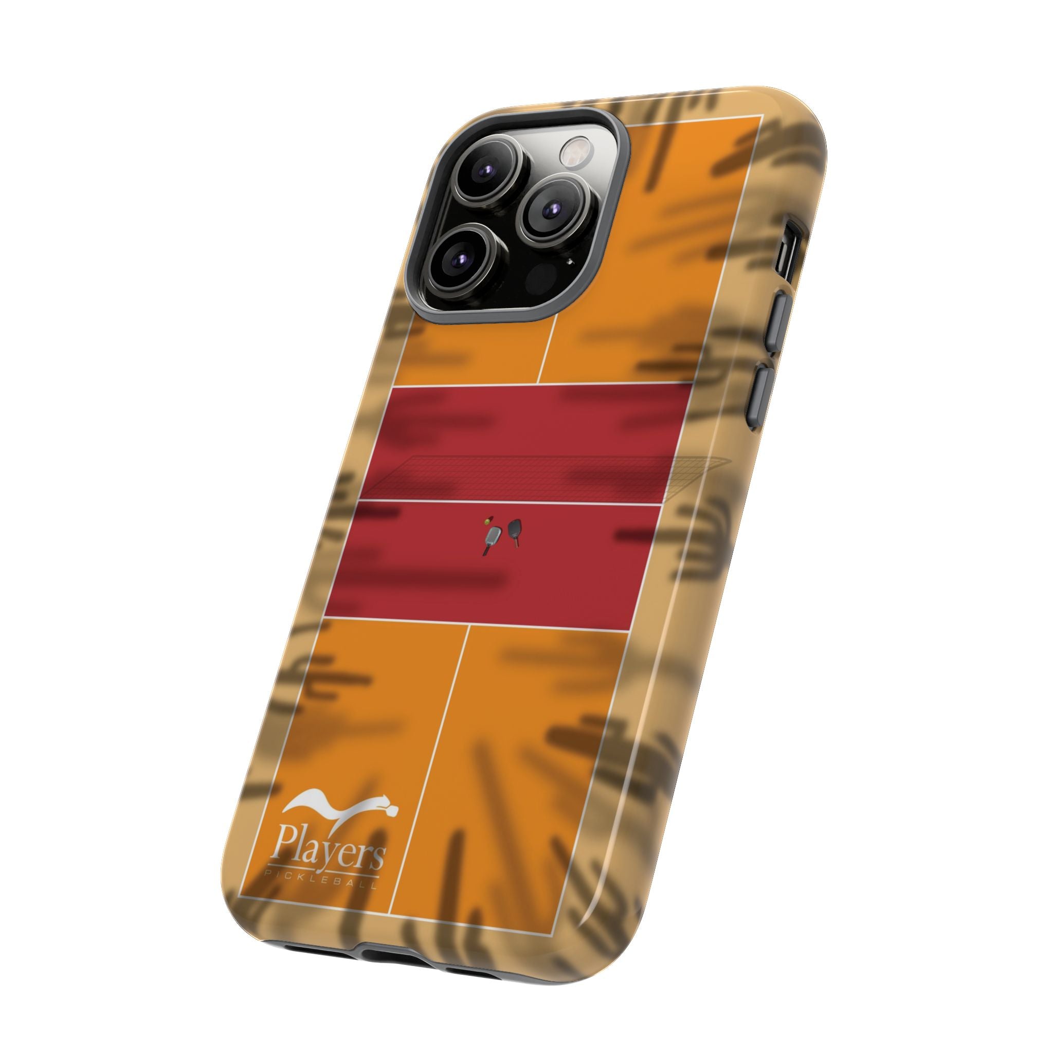 Pickleball Court Phone Cover - Southwest Saguaro Design