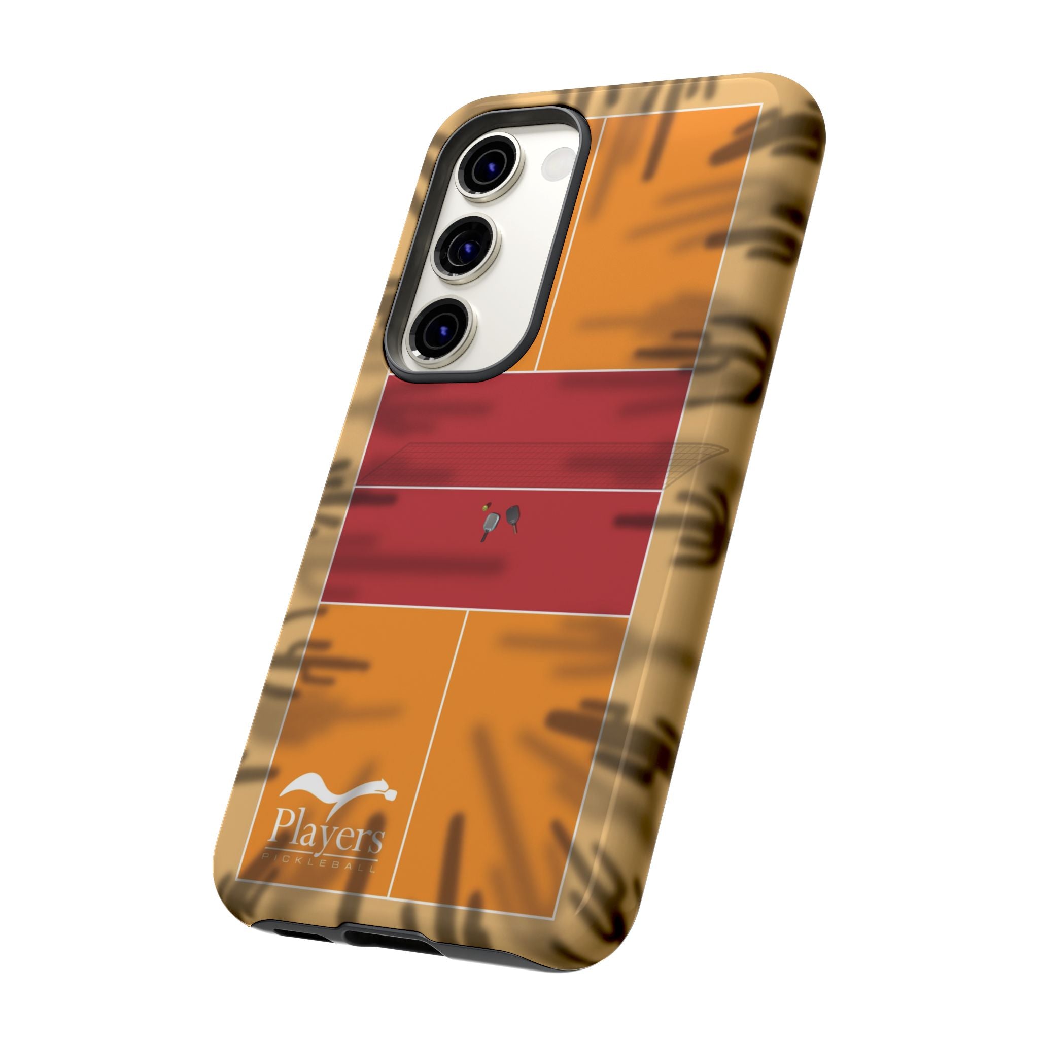 Pickleball Court Phone Cover - Southwest Saguaro Design