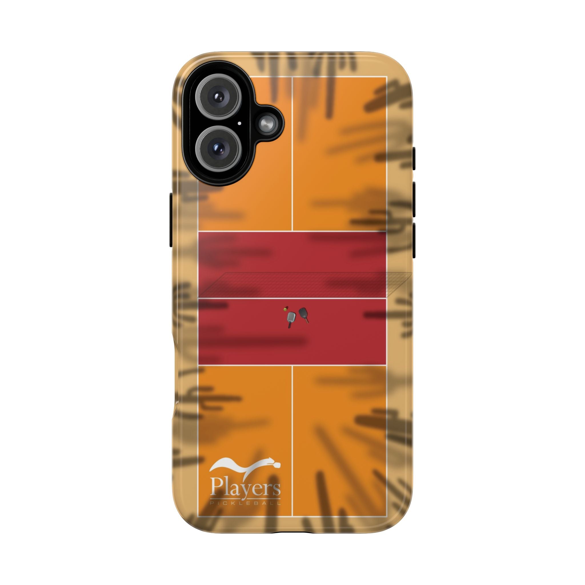 Pickleball Court Phone Cover - Southwest Saguaro Design