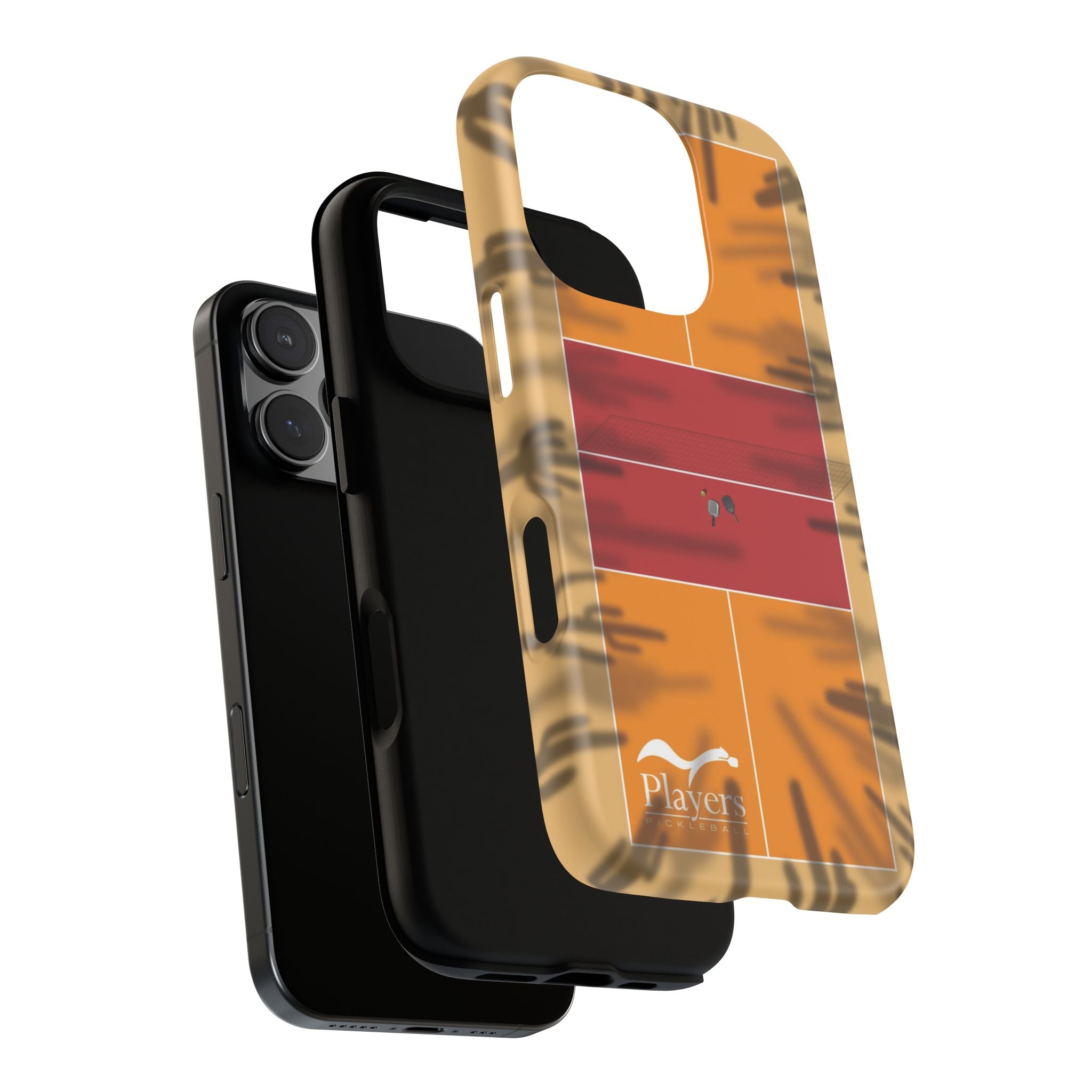 Pickleball Court Phone Cover - Southwest Saguaro Design