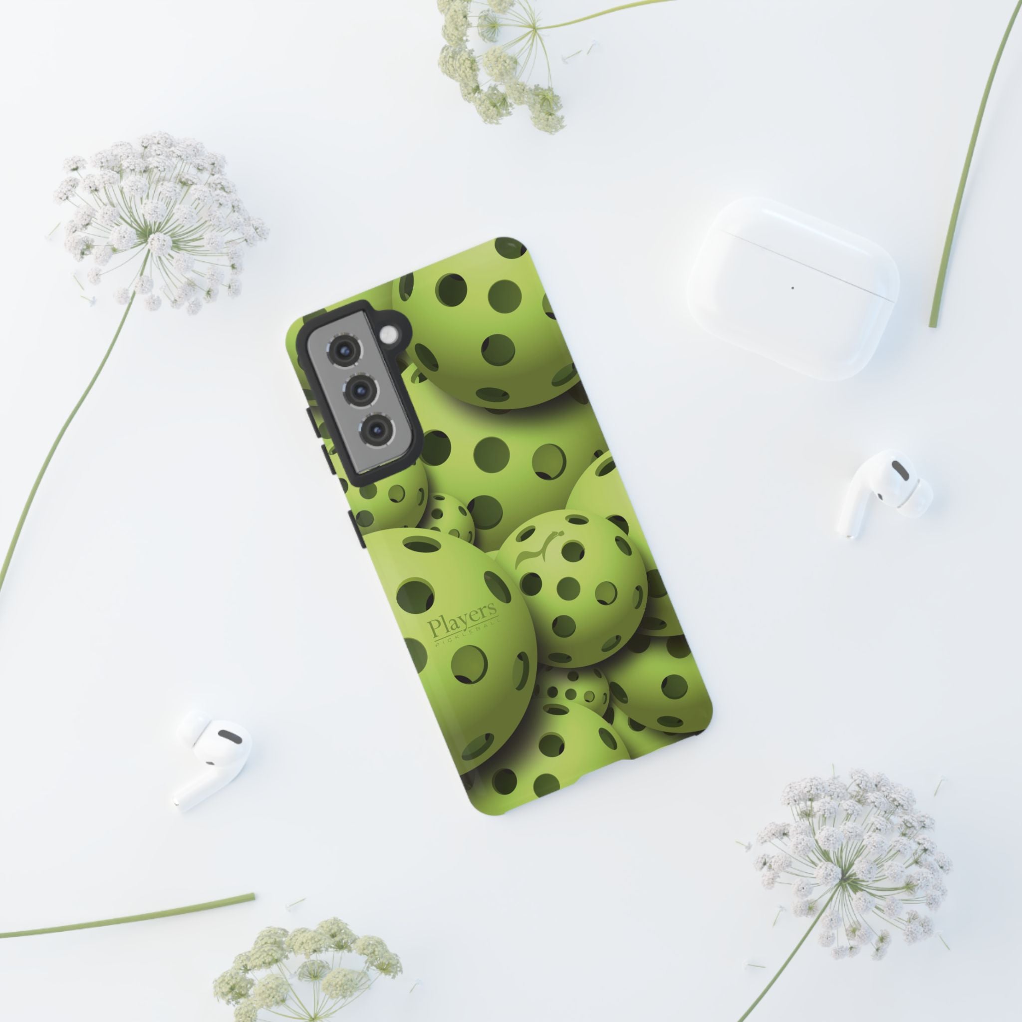 Pickleball Court Phone Cover - All the Pickleballs!