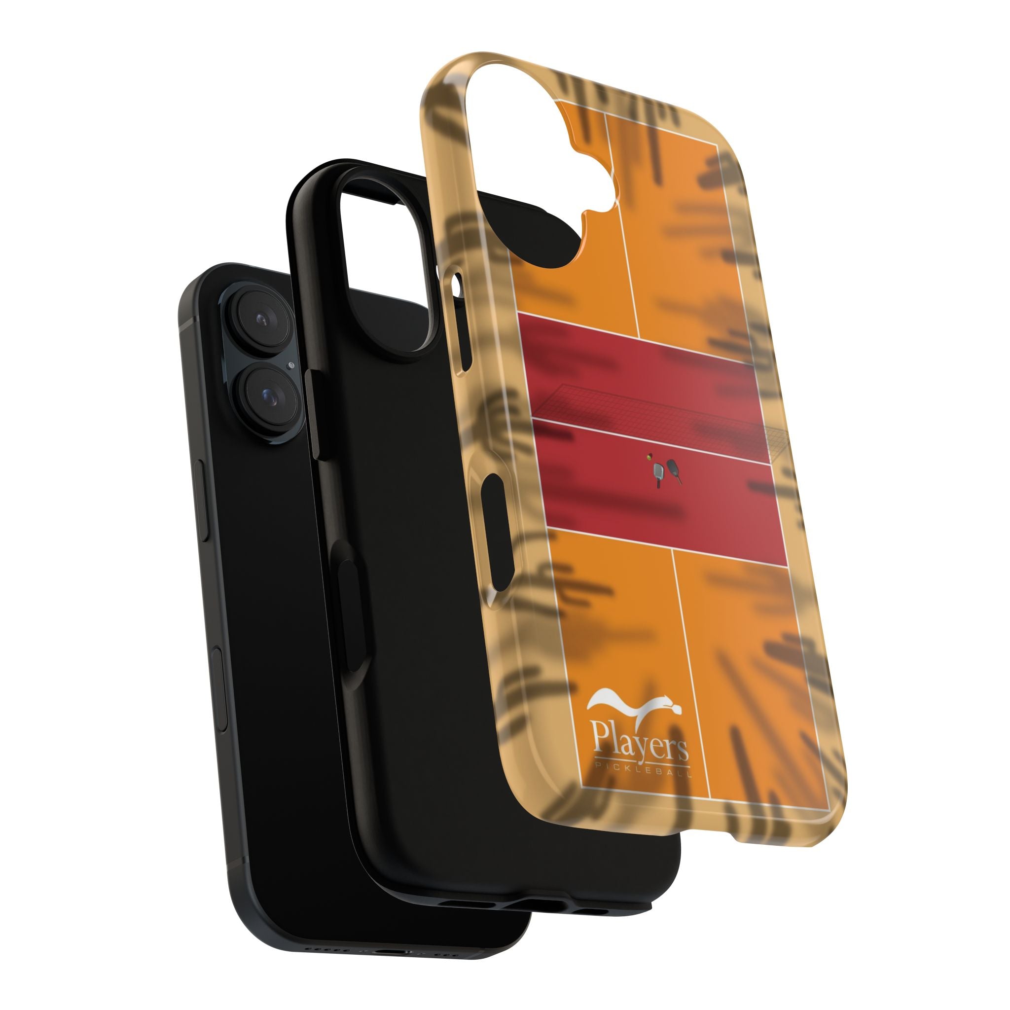 Pickleball Court Phone Cover - Southwest Saguaro Design