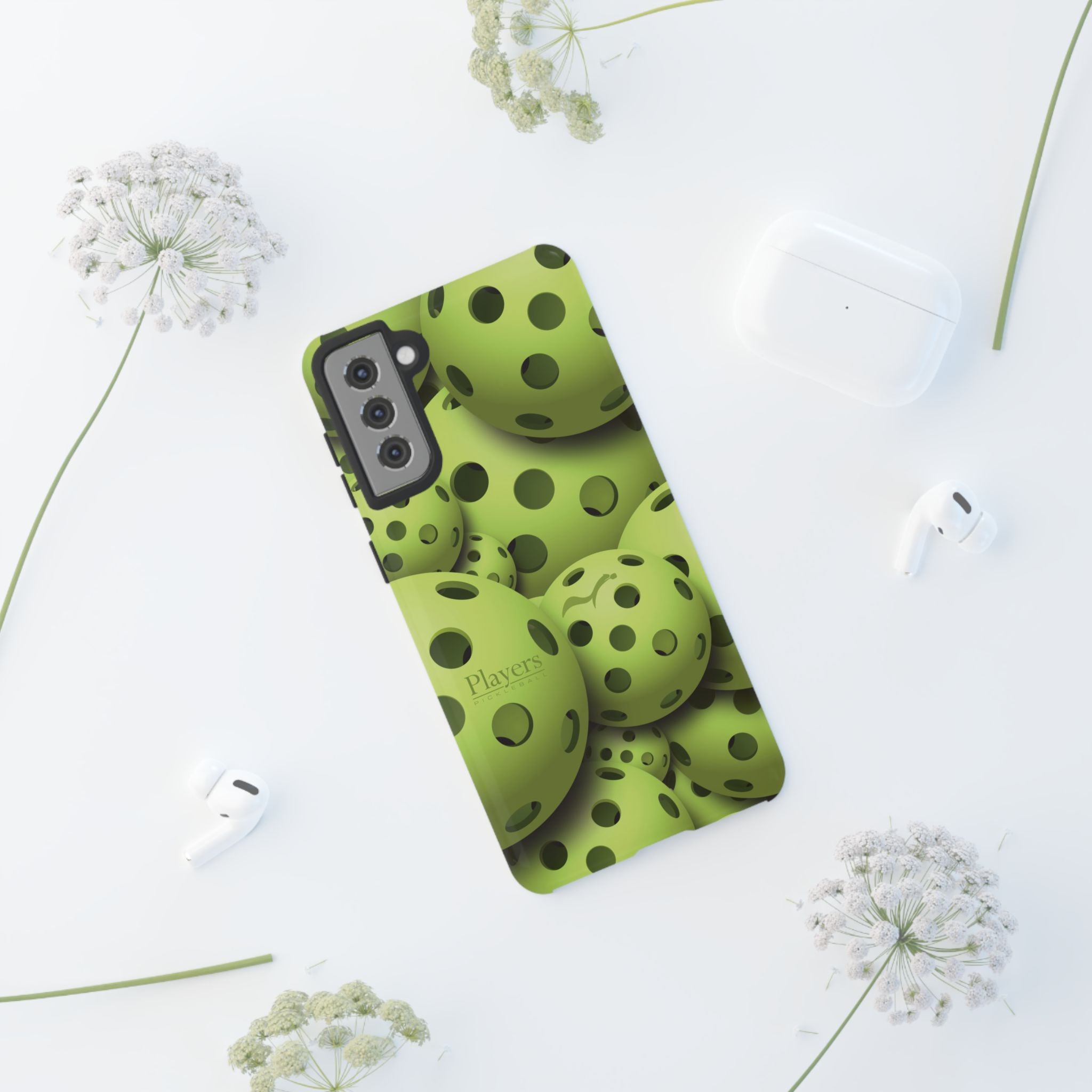 Pickleball Court Phone Cover - All the Pickleballs!