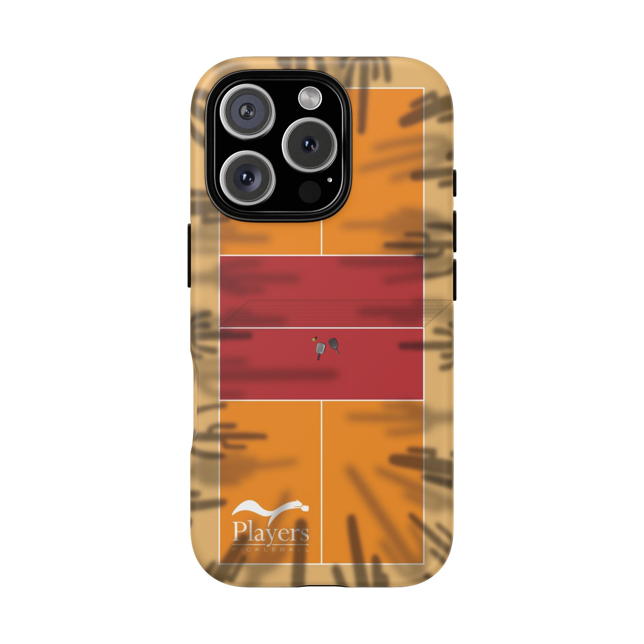 Pickleball Court Phone Cover - Southwest Saguaro Design