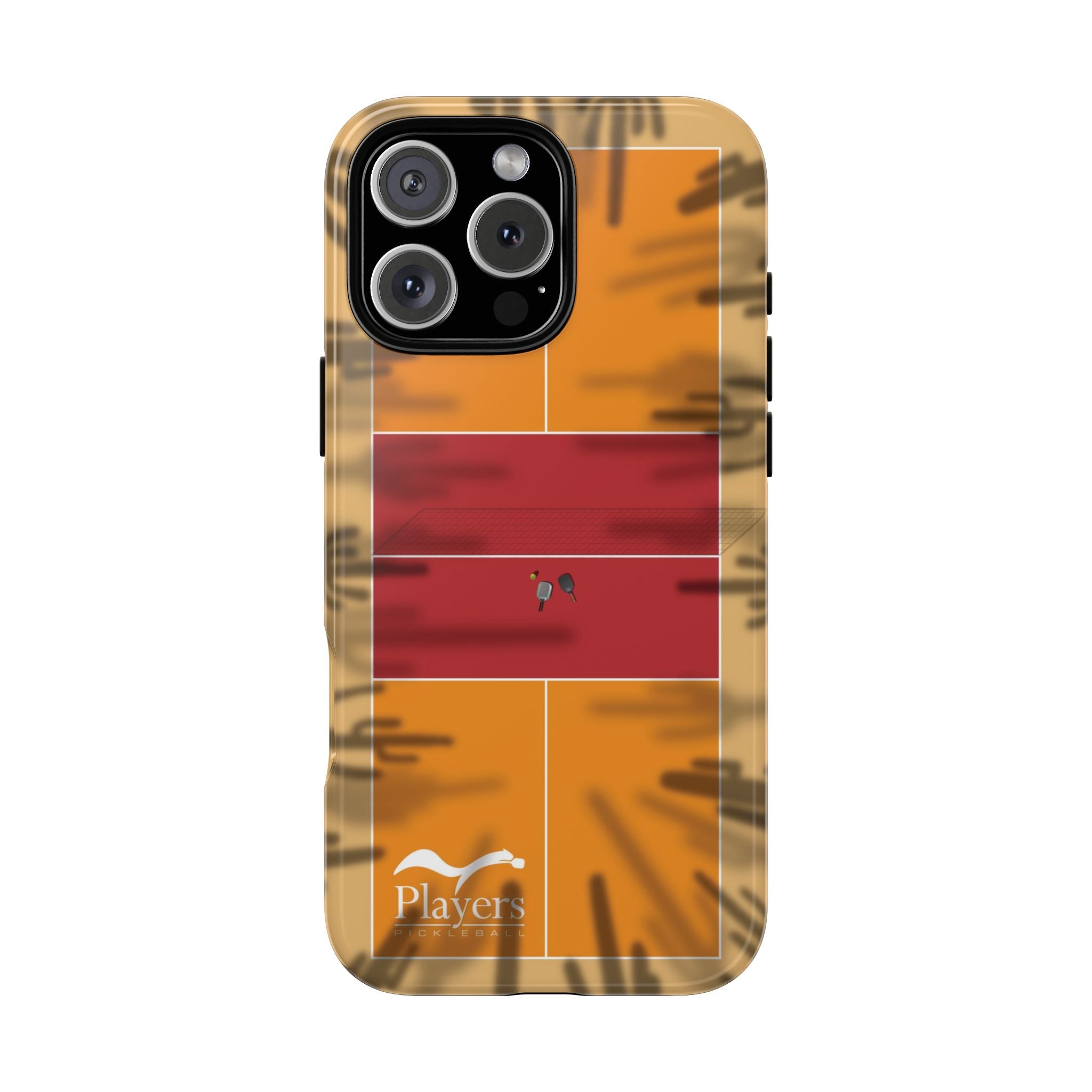 Pickleball Court Phone Cover - Southwest Saguaro Design