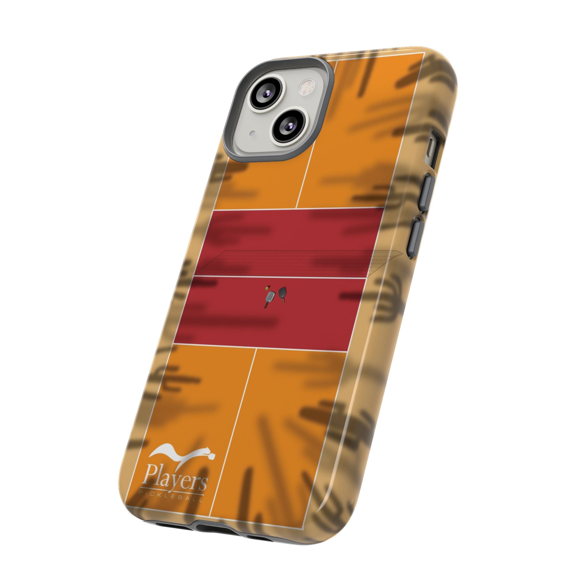 Pickleball Court Phone Cover - Southwest Saguaro Design