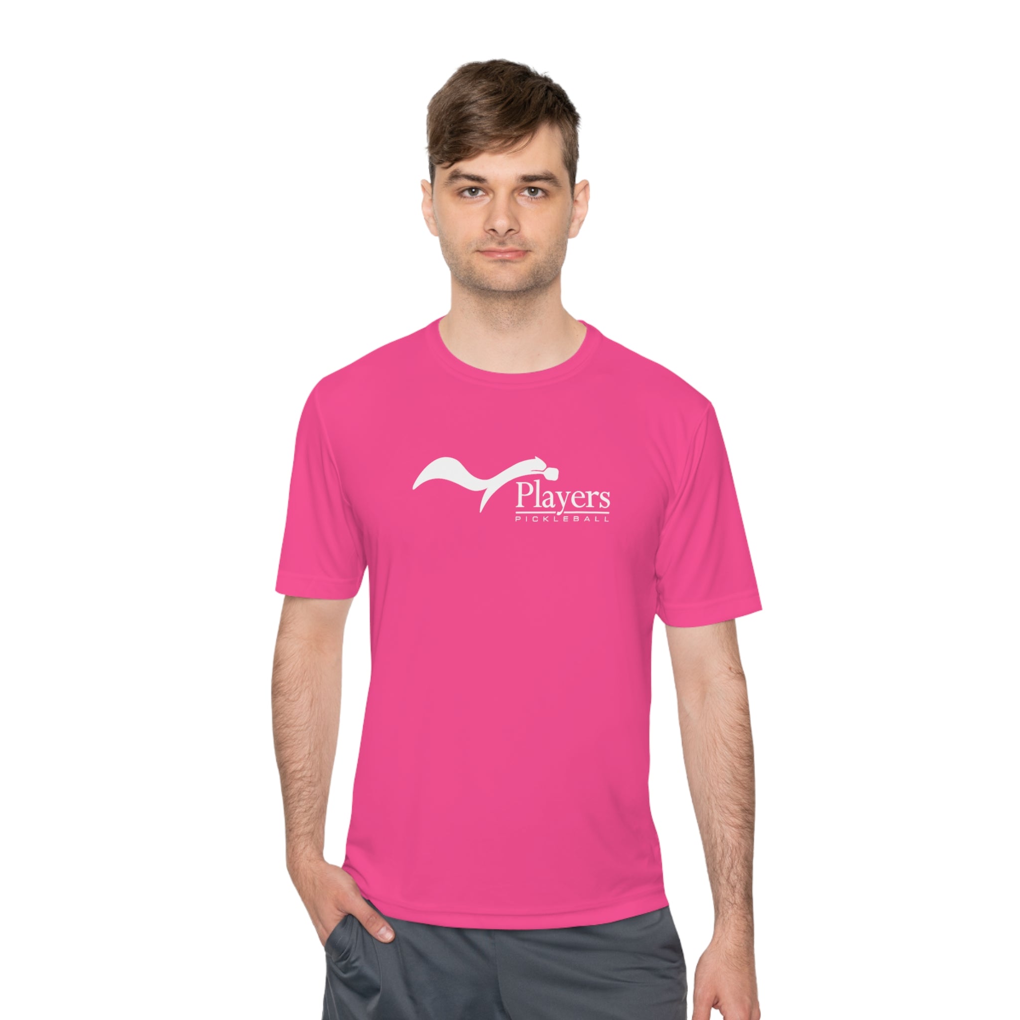 Unisex Moisture Wicking Players Pickleball Tee