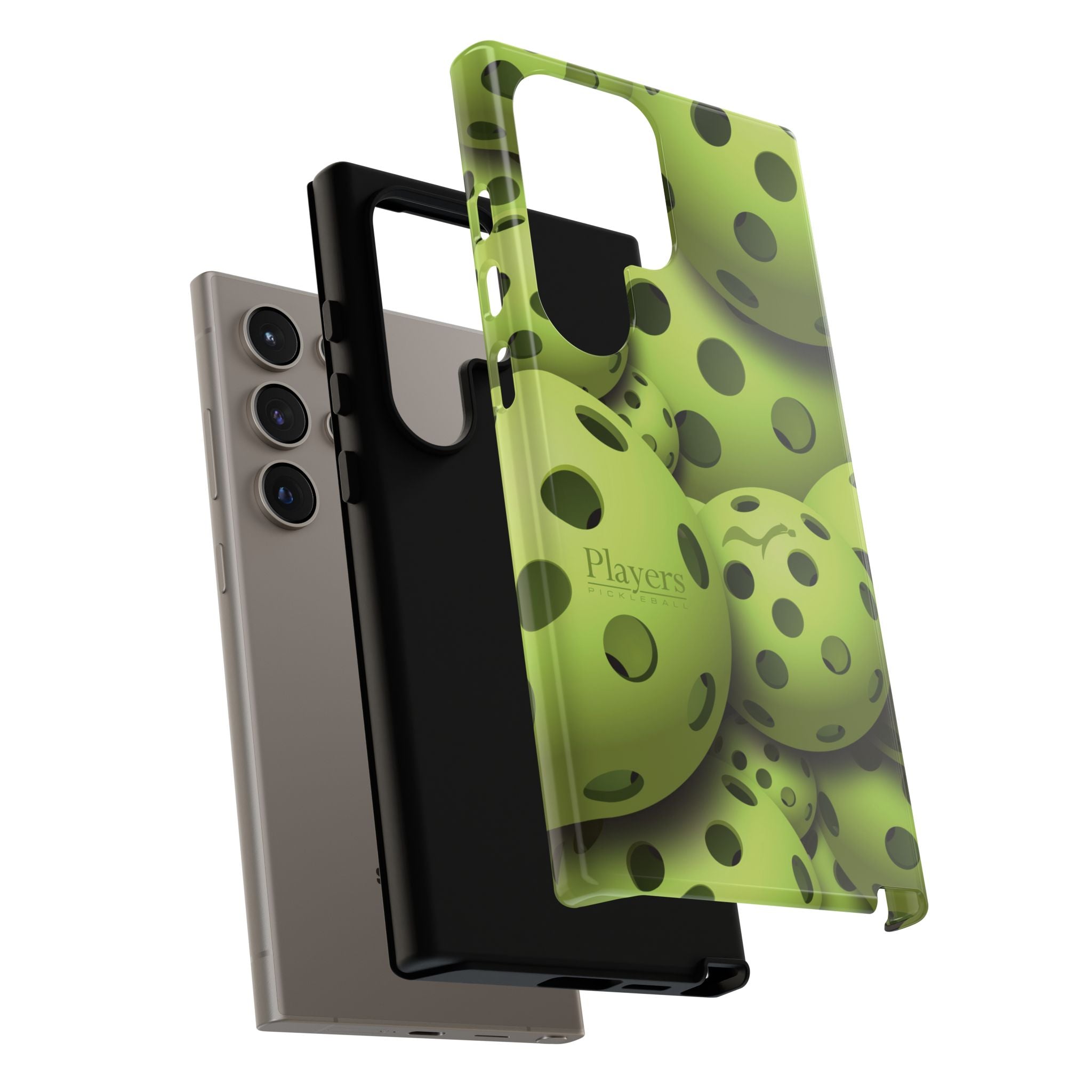 Pickleball Court Phone Cover - All the Pickleballs!