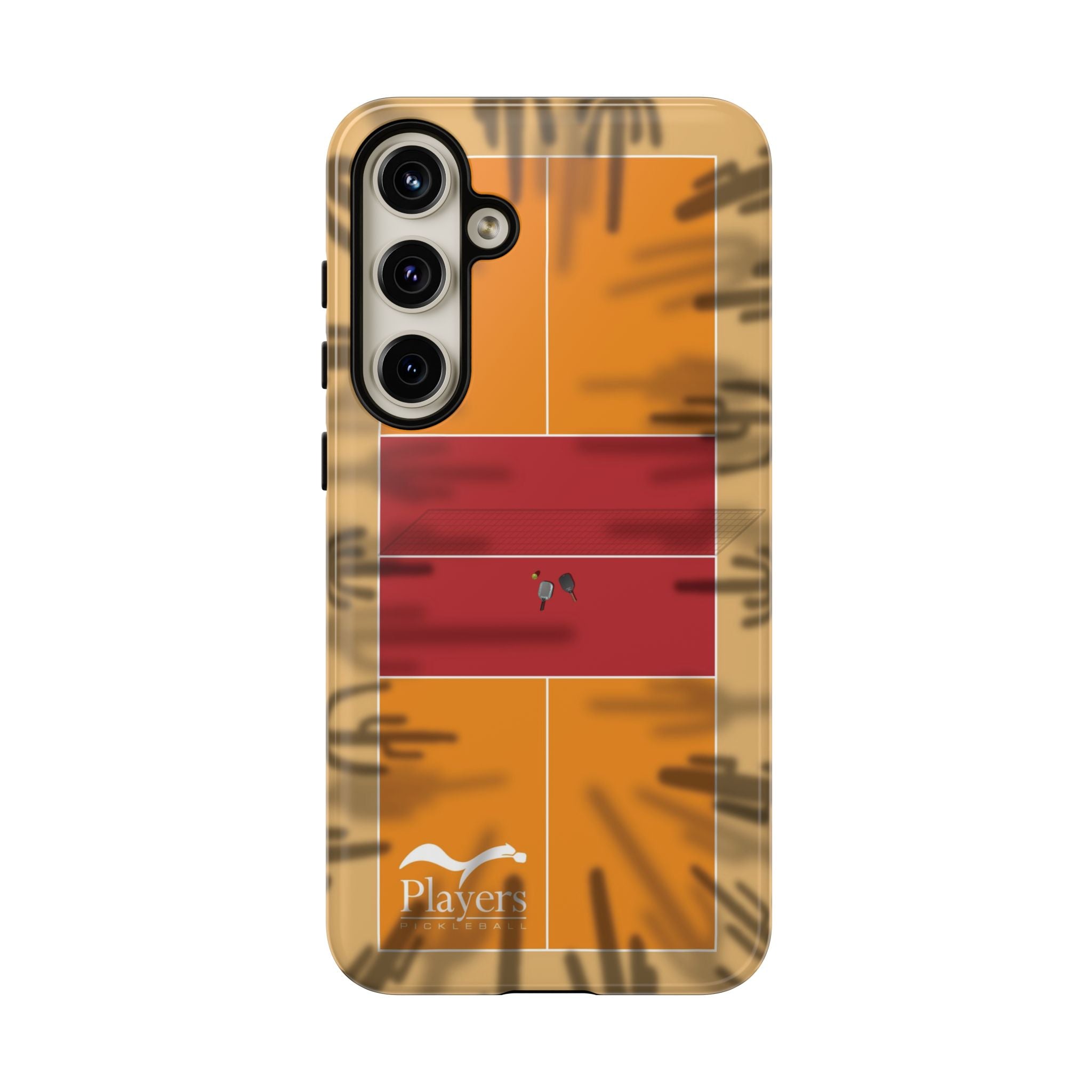 Pickleball Court Phone Cover - Southwest Saguaro Design